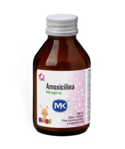 AMOXICILINA 250 MG SUSPENSION MK FCO X 100 ML