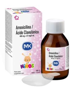 AMOXICILINA 400MG + A CLAV 57MG MK FCO X 100 ML