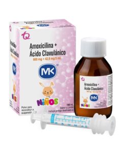 AMOXICILIN600MG+A CLAV42 9MG MK FCO X 100 ML