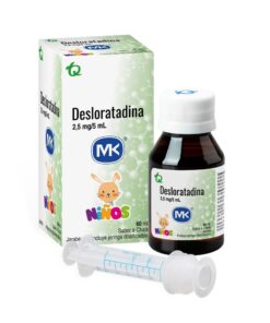 DESLORATADINA 2 5MG/5ML JBE 60ML MK