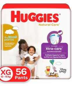 PAÑAL PANTS HUGGIES N CARE ET 4 XG 56 UNDS CJA X 56