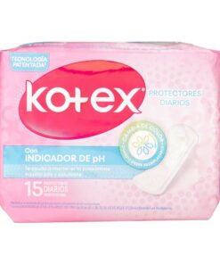 PROTECTORES KOTEX DIARIO INDI 15 PAQ X 15 UND