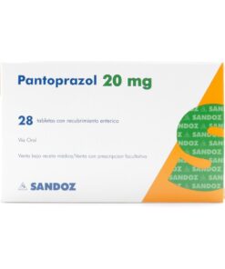 PANTOPRAZOL 20MG 28TBS GASTRORRESISTENTE CJA X 28