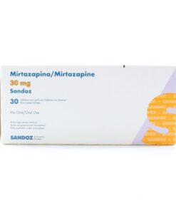 MIRTAZAPINA 30 MG 30 TBS REC SZ CJA X 30 TAB