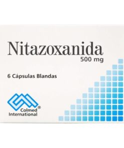NITAZOXANIDA 500 MG 6 CAP BLANDAS PC CJA X 6 CAP