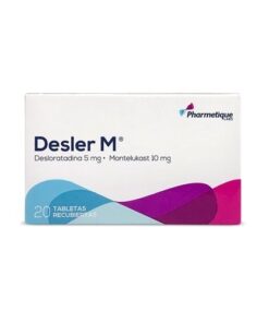 DESLER M 5/10MG 20 TABLETAS CJA X 20 TAB