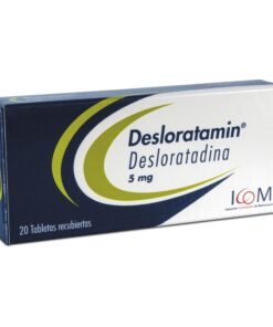 DESLORATAMIN 5 MG 20 TBS IC (MQ) CJA X 20 UND