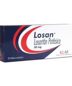 LOSAN 50 MG 30 TABLETAS MQ CJA X 30