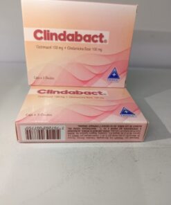 CLINDABACT 100MG/100MG OVULOS CJA X 3 UND