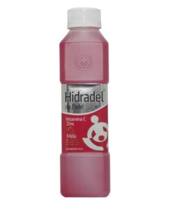 SUERO HIDRADEL CON VITA C ZINC FRESA FCO X 500 ML