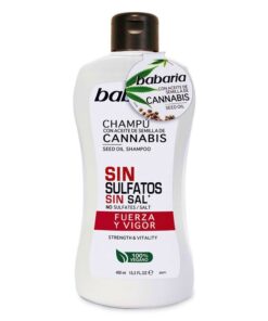 SHAMPOO CANNABIS BABA FUER Y VIGOR 400ML LB FCO X 400
