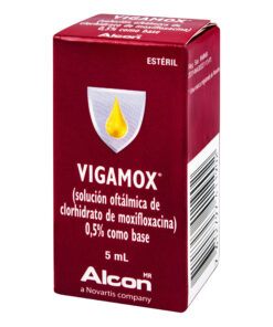 VIGAMOX 0 5% SOLUCION OFTALMICA FCO X 5 ML